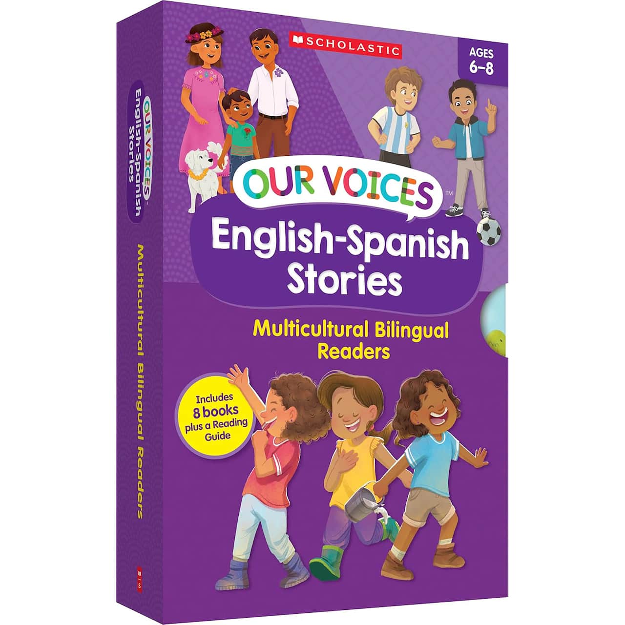 Scholastic Teaching Solutions Our Voices: English-Spanish Stories Book Set
